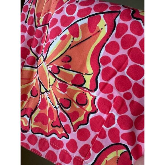 Lilly Pulitzer Reversible Vintage Zebra Butterfly Print Skirt 4 - Picture 4 of 5